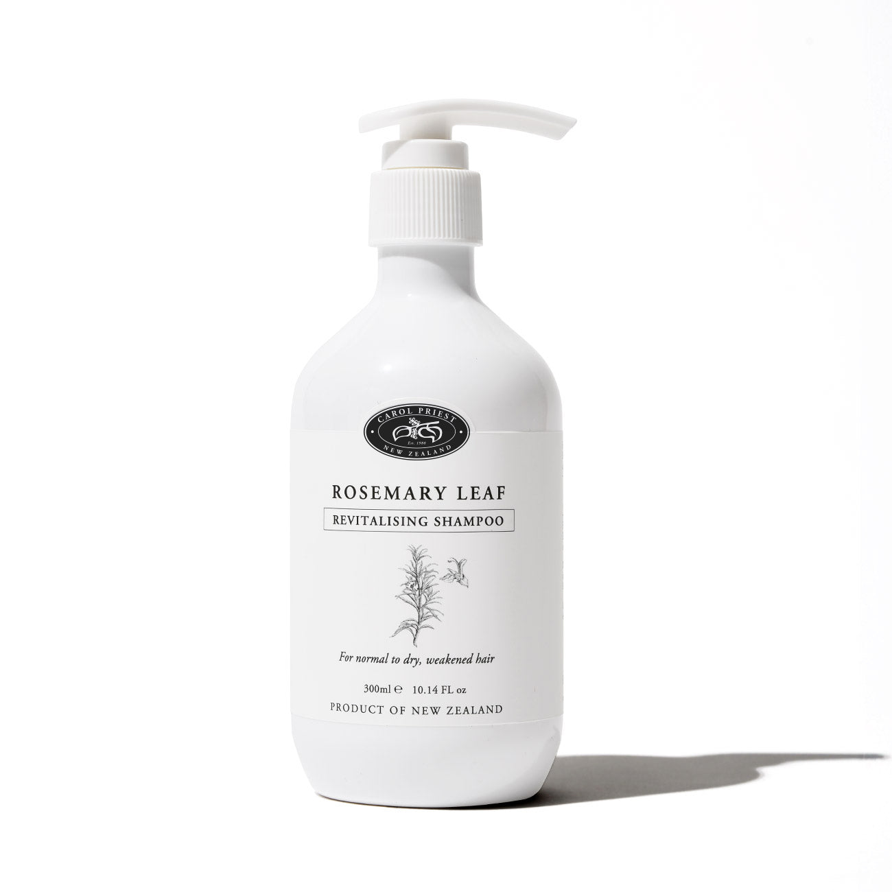 Rosemary Leaf Revitalising Shampoo | Carol Priest