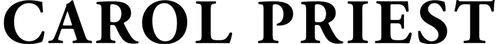 Carol Priest Black Text Logo