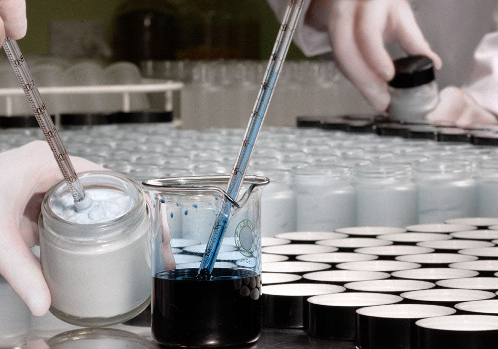 Image depicting the stability testing process for Carol Priest's Blue Chamomile Facial Wash Cream, ensuring product quality and reliability.