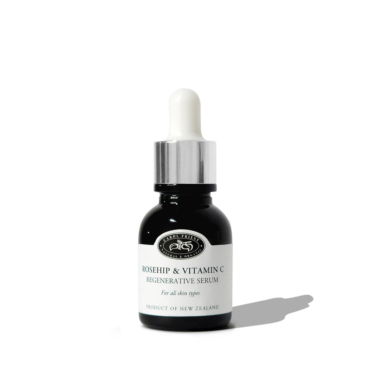 carol priest Rosehip & Vitamin C serum front