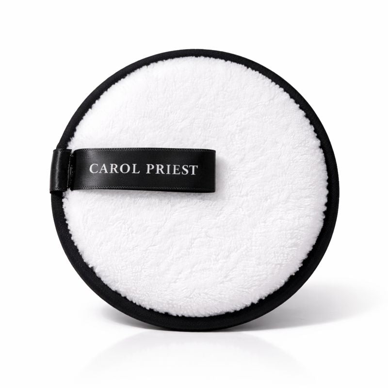 carol priest reusable cleansing pad white background