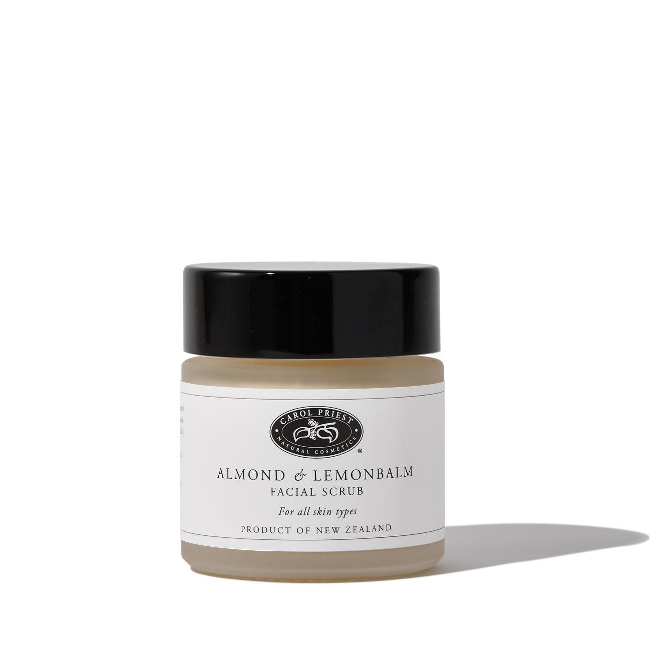 carol priest almond & lemonbalm facial scrub