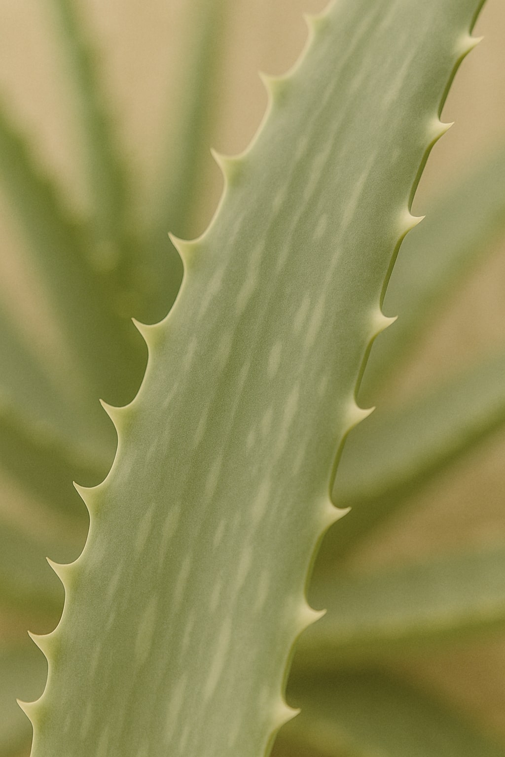 carol priest botanic illustration of aloevera