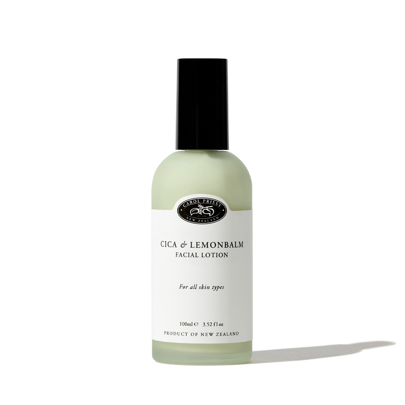 Carol Priest Cica & Lemonbalm Facial Lotion – organic facial lotion, natural New Zealand skincare