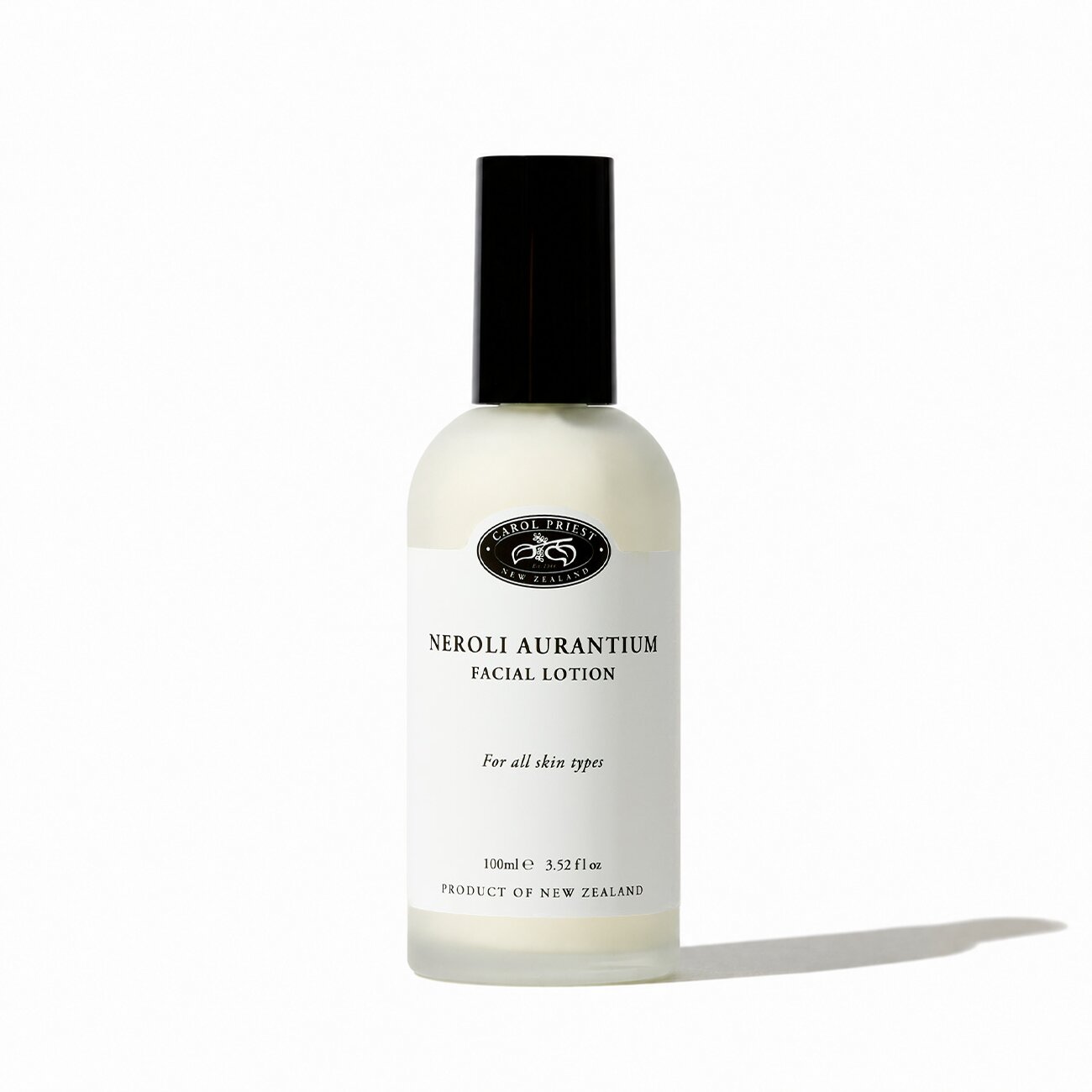 Carol Priest Neroli Aurantium Facial Lotion – organic facial lotion, natural New Zealand skincare