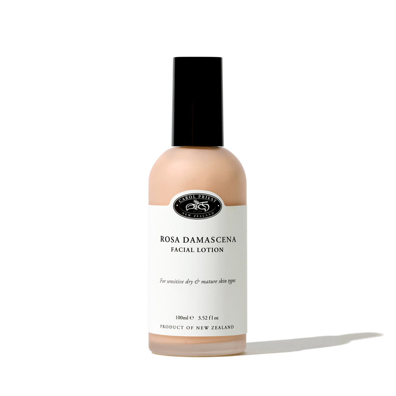 Carol Priest Rosa Damascena Facial Lotion – organic facial lotion, natural New Zealand skincare