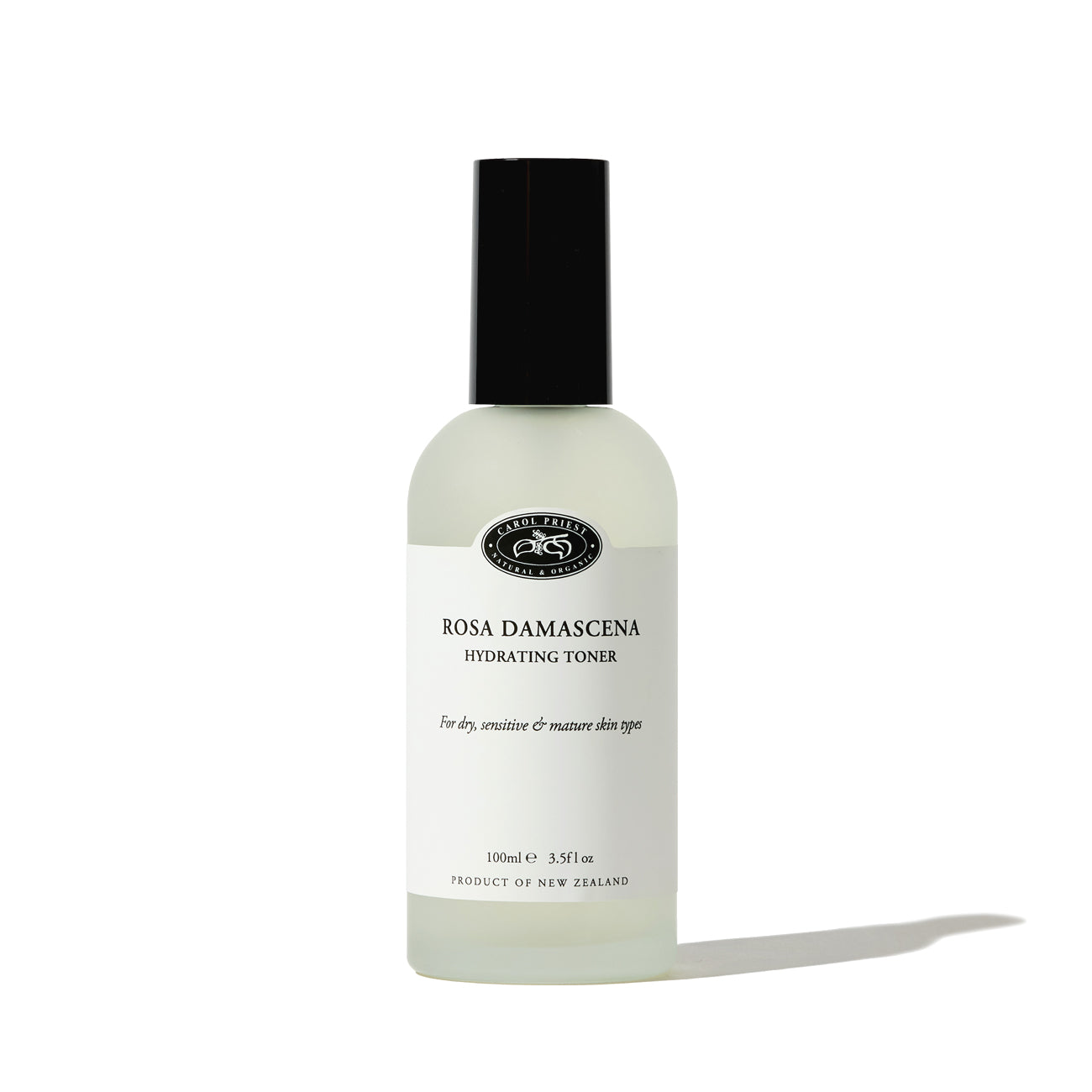 Carol Priest Rosa Damascena Toner – organic facial toner, natural New Zealand skincare