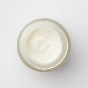 photo showcasing the texture of Carol Priest Evening Primrose & Geranium Eye Cream. Skincare